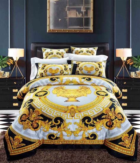 versace sheet set|versace comforter sets.